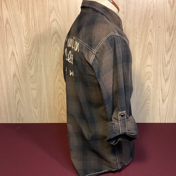 BKE Vintage 67 Mens snap button shirt Quality Goods size large - Picture 4 of 10